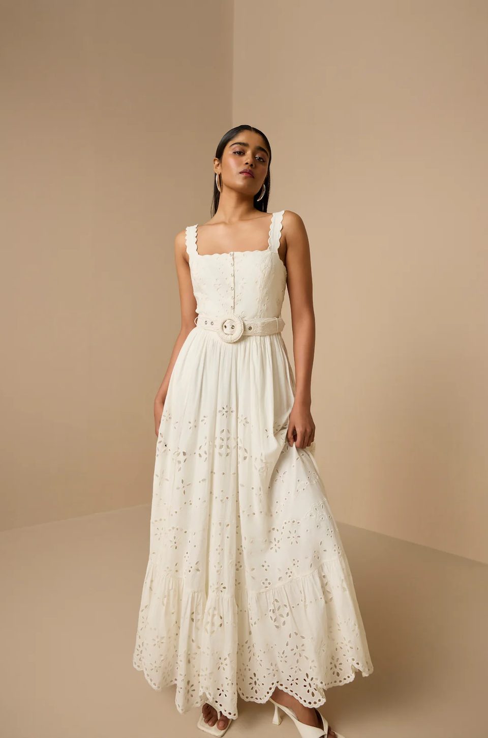 Adya Long Dress by Hemant & Nandita