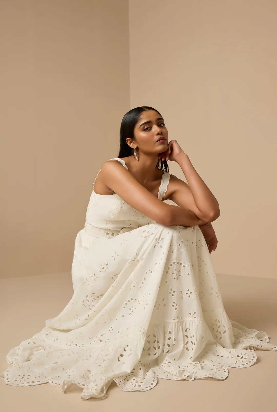 Adya Long Dress by Hemant & Nandita - Image 4